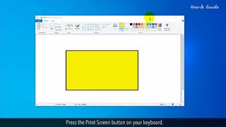 How to Print Screen on windows 10 [upl. by Idaline59]