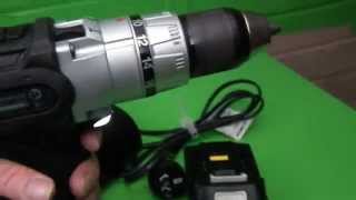 DSCF7789  MAKITA BHP454 CORDLESS HAMMER DRILL WITH 2 X 18V LIION amp CHARGING STATIONWORKS GREAT [upl. by Adnahcir]