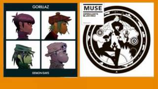 DARE vs Supermassive Black Hole  GorillazMuse [upl. by Gardel]