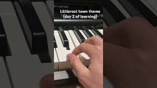 Littleroot town theme pokemon piano pianomusic viralvideo viralshorts [upl. by Ireland]