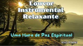 Louvor Instrumental Relaxante  Uma Hora de Músicas Cristãs Tranquilas [upl. by Gass]