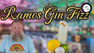 Ramos Gin Fizz  The Hardest Cocktail to Make [upl. by Hasan]