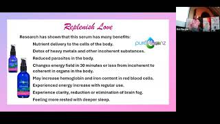 Age Reversal Serum ReplenishLove TOXIC FREE with Vitamins amp Minerals Vibradermally into your blood [upl. by Ytitsahc]