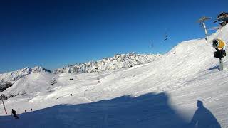 Alpe DHuez  gorgeous blue  Bergers from 2300m down to the village [upl. by Renard607]