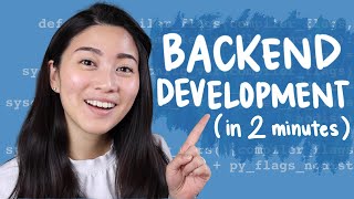 Backend Development explained in 2 minutes  Tech in 2 [upl. by Erminia377]