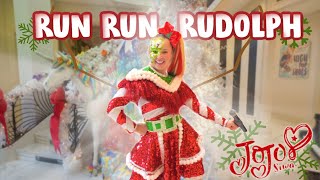 JoJo Siwa  Run Run Rudolph OFFICIAL LIVE PERFORMANCE MUSIC VIDEO [upl. by Jody]