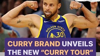 NEW CURRY SHOES 👟 quotCURRY TOURquot [upl. by Anahsed579]