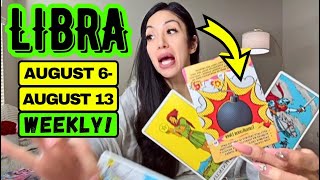 😍LIBRA😍THIS JUST GOT REEAL LIBRA YOU WILL NOT BELIEVE WHAT THIS BRINGS INTO YOUR LIFE😱AUG 613😱 [upl. by Itraa]