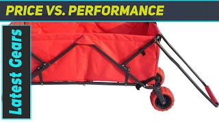 Impact Canopy Wagon  BEST Folding Utility Cart [upl. by Aehtla]