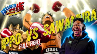 Ippo vs Sawamura Full Fight Reaction Hajime no Ippo [upl. by Bhatt572]