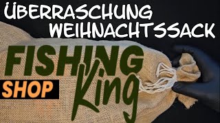 Überraschungs Weihnachtssack vom Fishing King Shop I Unboxing mit WasserUVTest [upl. by Frankel]