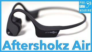 Aftershokz Air  Bone Conduction Headphones TUTORIAL [upl. by Zandra261]