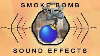 Smoke Bomb  Free Sound Effect [upl. by Aserehs]