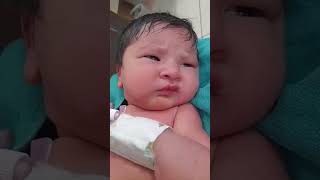 Icu care new born chubby girl nicu baby cute pregnancy delivery [upl. by Noied720]