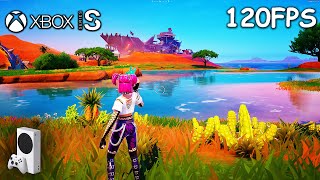 Xbox Series S  Fortnite Gameplay 1080p 120FPS [upl. by Eecyal69]