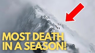 How 2023 Became the Deadliest Year on Mount Everest [upl. by Aicilra]