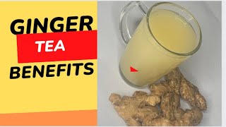 10 Benefits and uses of ginger tea [upl. by Nauqyaj714]