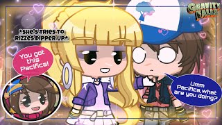 Pacifica Rizzes Dipper Up  Gacha  Gravity Falls  Dipper X Pacifica [upl. by Lael521]