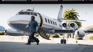 1978 Lockheed L132925 Jetstar II GTA5 TEST [upl. by Ahsinot]