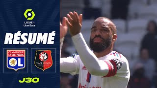 OLYMPIQUE LYONNAIS  STADE RENNAIS FC 3  1  Résumé  OL  SRFC  20222023 [upl. by Lynnett81]