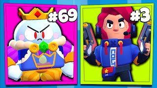 I Ranked EVERY Skin in Brawl Stars… [upl. by Enyaz714]