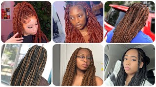 Top Unique Marley Twist Braids Hairstyles for Any Occasion  Stunning Styles for Every African Woman [upl. by Noiramaj121]