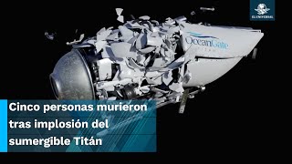 Recrean con IA la posible reacción del cuerpo de las víctimas durante la implosión del Titán [upl. by Jesher]