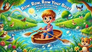 ✨Sail Your Boat kids song  Fun Kids Song amp Educational Nursery Rhyme Alphabet song for kids viral [upl. by Thorlie393]