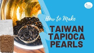 HOW TO COOK TAPIOCA PEARL FOR MILK TEA  HOW TO COOK BLACK TAPIOCA PEARLS FOR MILK TEA  2021 VIDEO [upl. by Eytak429]