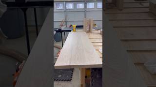 Rubio Monocoat “Cotton White” on a red oak bench top woodstain woodworking diy homedecor [upl. by Brandais]