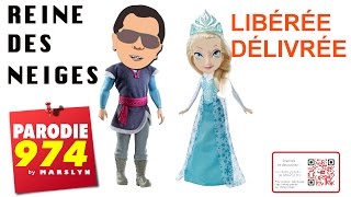 reine des neiges  libérée délivrée  REINE DES NEIGES  bonne année réyoné  PARODIE 974 [upl. by Gamber]