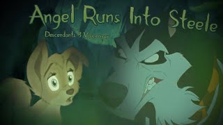 Angel Runs Into Her Dad Descendants 3 Voiceover [upl. by Jola23]