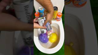 Mentos  Coke vs Colorful Balloons satisfying asmr [upl. by Aizirk319]