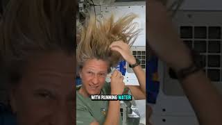 How astronauts wash their hair spacefactsthatwillfreakyouout [upl. by Yra]