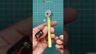 How to Make Fan at Home  Mini Fan Making  Science Exhibition Projects  Motor Fan Simple [upl. by Nosnar936]