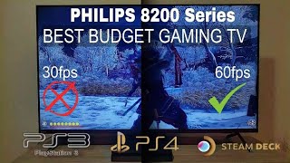 PHILIPS 8200 Series 50  PS3 PS4 STEAM DECK Wii GAMEPLAY [upl. by Harihs]