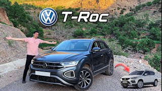 Volkswagen TRoc 2023  واش فعلا هي حسن من سيات اتيكا 🤔 [upl. by Drwde]