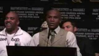 MAYWEATHER VS MARQUEZ POSTFIGHT PRESS CONFERENCE [upl. by Christabella]