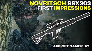 Novritsch SSX303 First Impressions  Airsoft Sniper Gameplay AMAZING but FLAWED [upl. by Cameron277]