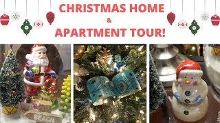 Mermaid Cottage and Apartment CHRISTMAS Decor Tour 20191 [upl. by Bracci]