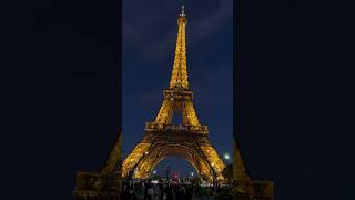 Eiffel Tower Light Show paris france eiffel eiffeltower usa lightshow parisnight viralshorts [upl. by Nal]