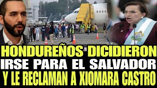 VIDEO FILTRADO  HONDUREÑOS DECIDEN IRSE PARA EL SALVADOR DESEPCION4D0S DE XIOMARA CASTRO [upl. by Keifer]