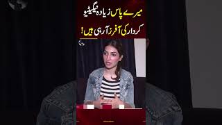 Mujhe Mostly Negative Kirdar Ki Offers Aati Hein  Areej Chaudhry  WE News [upl. by Eonak]