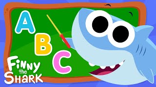 The Alphabet Song  Learn The ABCs  Finny The Shark [upl. by Taryn]