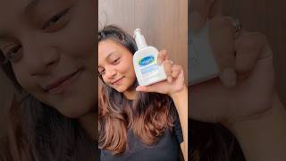 Double cleansing for acne prone skin  Cetaphil hydrating foaming cream cleanser doublecleansing [upl. by Ajuna966]