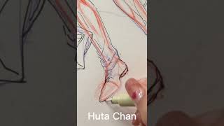 Draw couple 👩‍❤️‍👨 mangaka shorts hutachan [upl. by Anurag246]