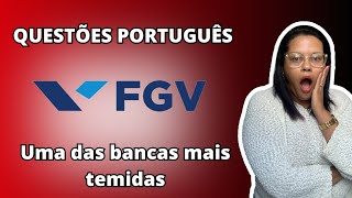 FGV  PORTUGUÊS  Questões resolvidas [upl. by Malorie644]