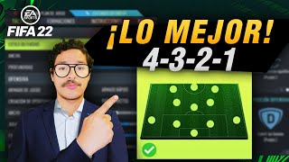 LAS MEJORES FORMACIONES TÁCTICAS E INSTRUCCIONES DE FIFA 22  CON UN PRO PLAYER MUNDIALISTA [upl. by Rola]