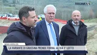 20240205 BAGNO A RIPOLI FI  LA VARIANTE DI GRASSINA PRENDE FORMA AL VIA 1° LOTTO [upl. by Gennaro375]