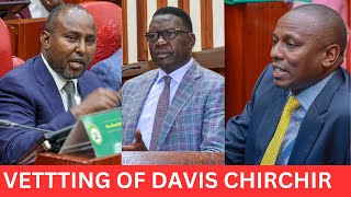 Rigorous Vetting of Transport CS Nominee Davis Chirchir [upl. by Ehrlich]